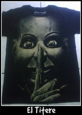 Playera de terror El titere